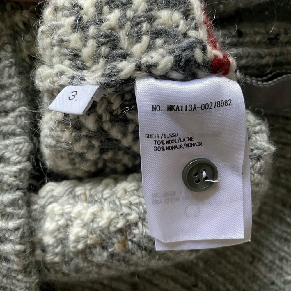 Thom Browne Soft wool mohair blend Sweater - Picture 3 of 6